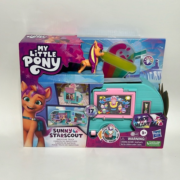 My Little Pony Playset Sunny Starscout Smoothie Truck Set - Picture 2 of 5